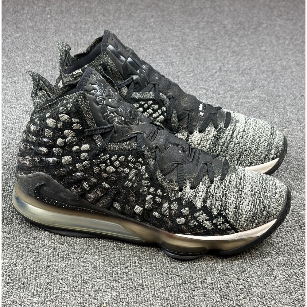 Nike‎ LeBron 17 In The Arena Oreo Shoes Mens Sz 12 Basketball Air Max BQ3177-002